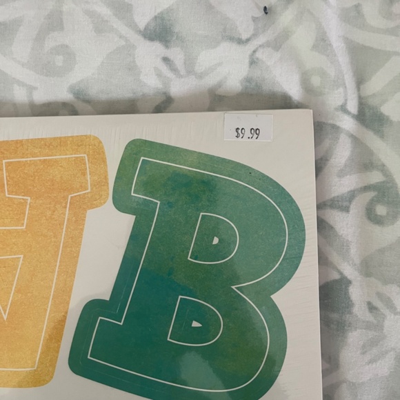 NWT Bold Block Letters - Picture 3 of 4